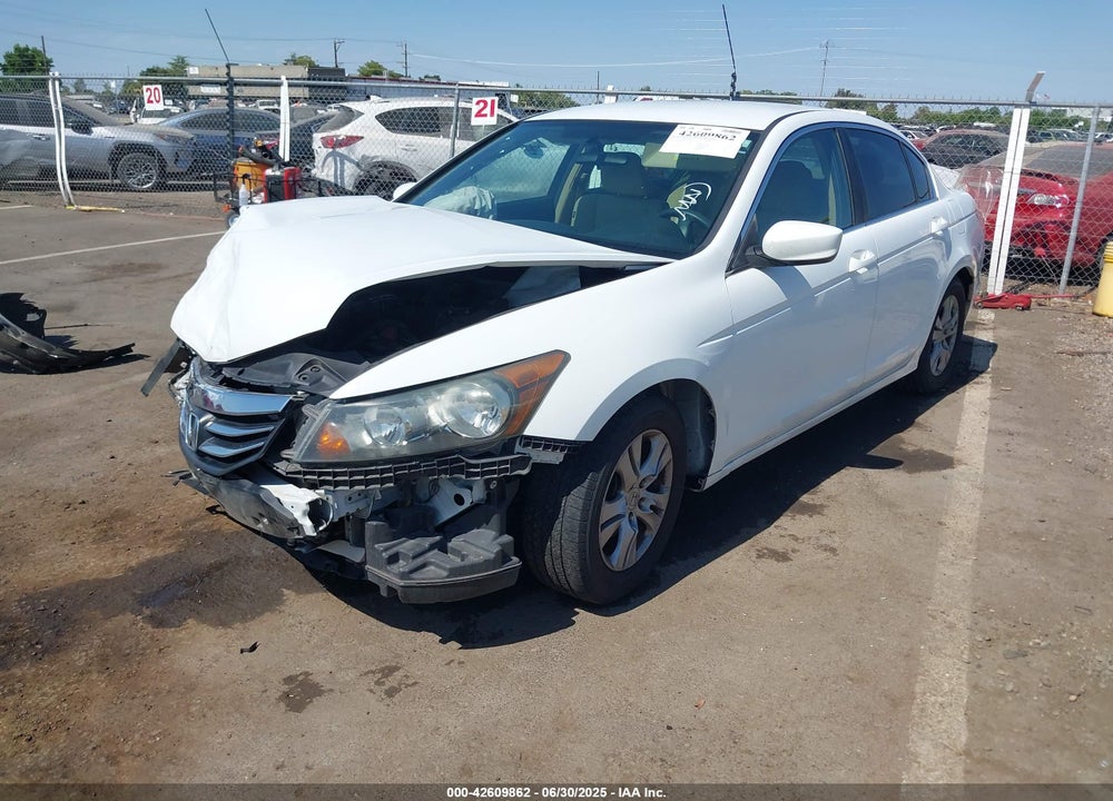 2012 HONDA ACCORD VIN: 1HGCP2F48CA161887