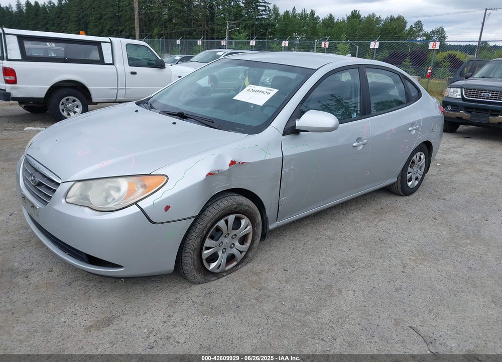 2009 HYUNDAI ELANTRA VIN: KMHDU46D59U748509