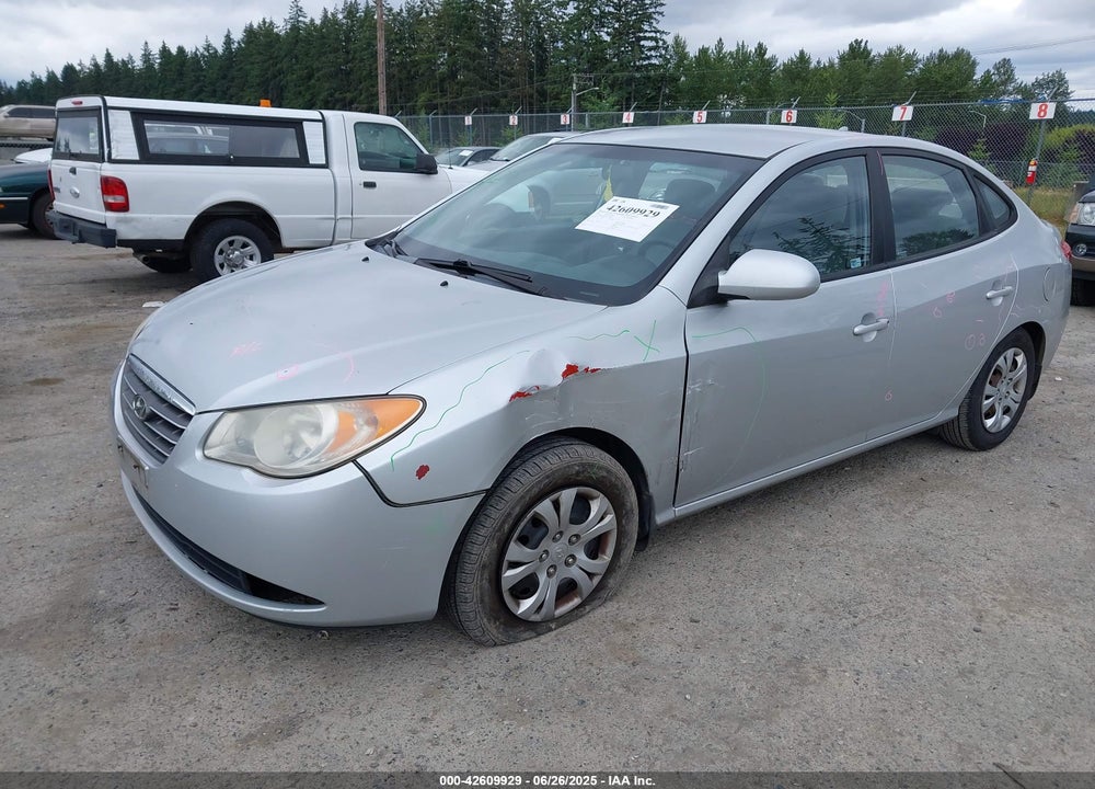 2009 HYUNDAI ELANTRA VIN: KMHDU46D59U748509