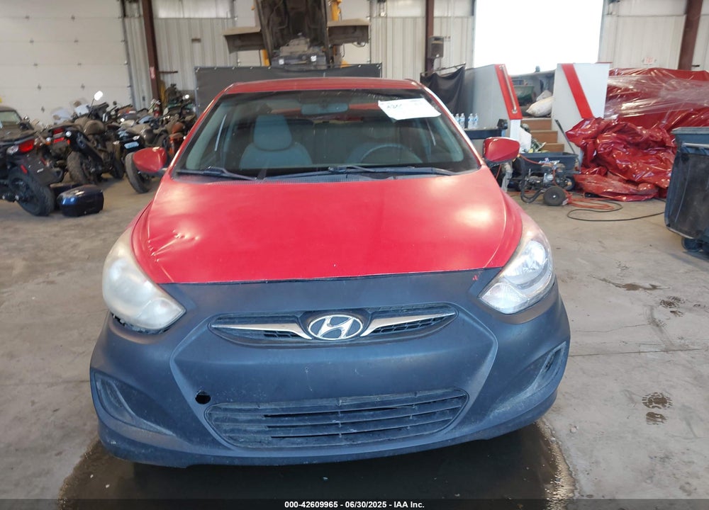 2013 HYUNDAI ACCENT VIN: KMHCU4AE6DU583221