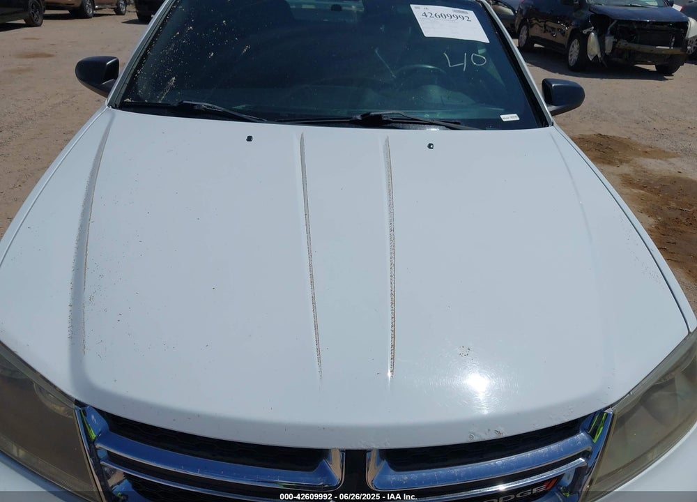 2013 DODGE AVENGER VIN: 1C3CDZAB7DN708202