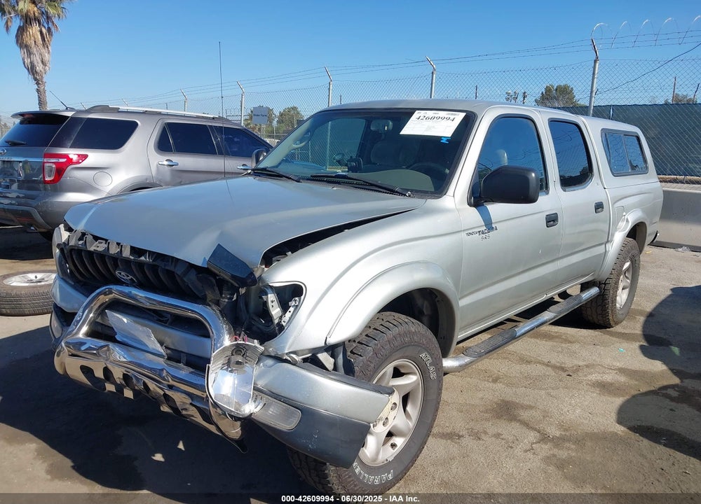 2001 TOYOTA TACOMA VIN: 5TEGN92N41Z850910