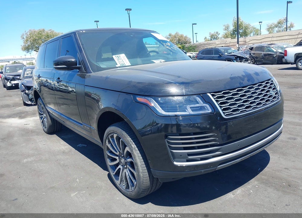 2019 LAND ROVER RANGE ROVER 5.0L V8 SUPERCHARGED VIN: SALGS5REXKA539493