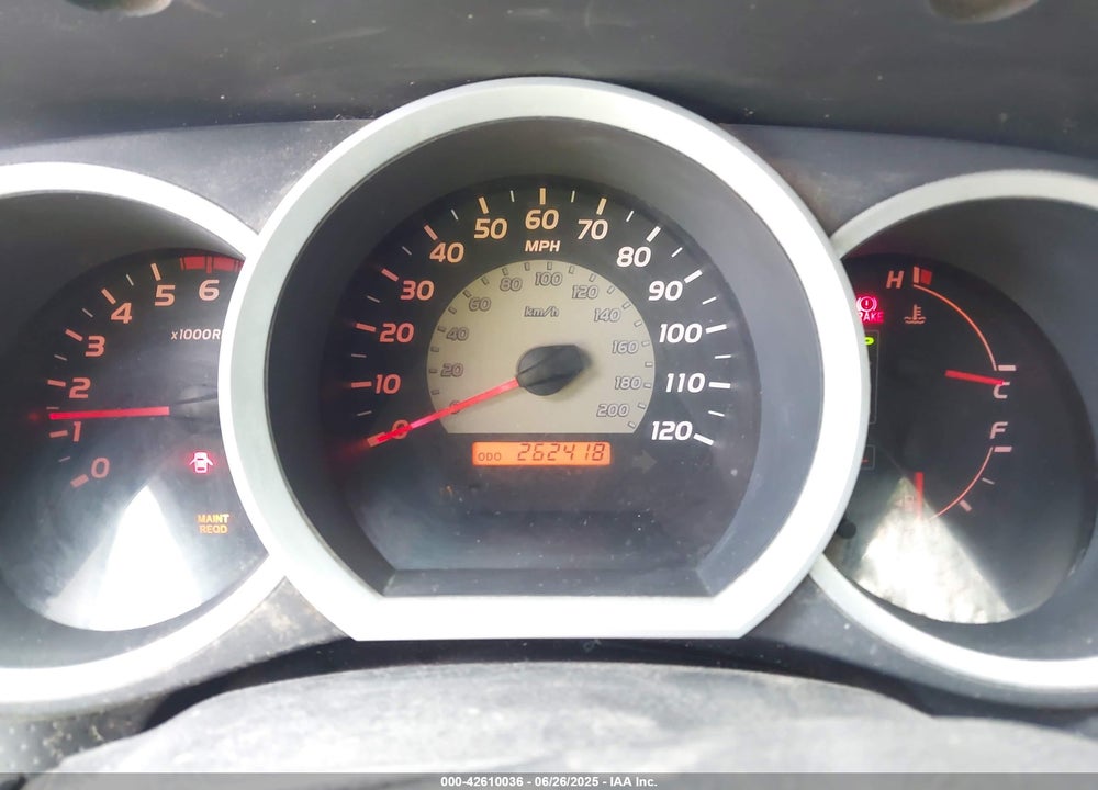 2011 TOYOTA TACOMA BASE V6 VIN: 3TMMU4FNXBM028193
