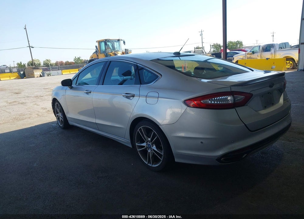 2013 FORD FUSION TITANIUM VIN: 3FA6P0K98DR170040