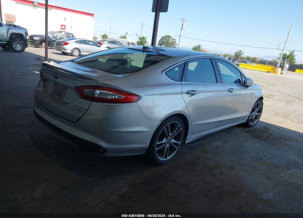 2013 FORD FUSION TITANIUM VIN: 3FA6P0K98DR170040