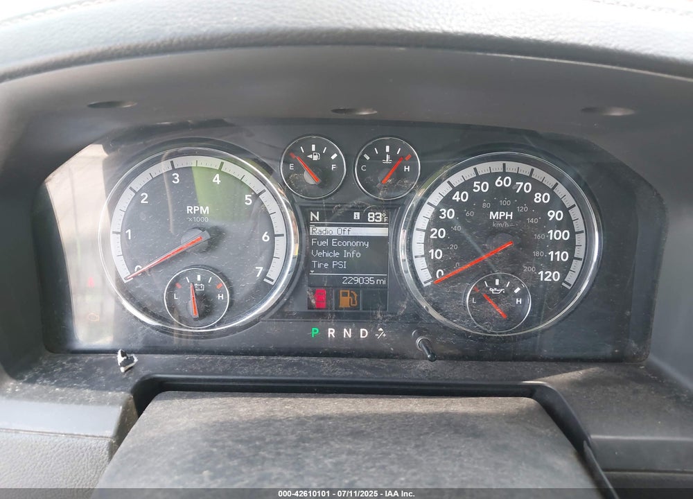 2010 DODGE RAM 2500 VIN: 3D7TT2CT1AG171638