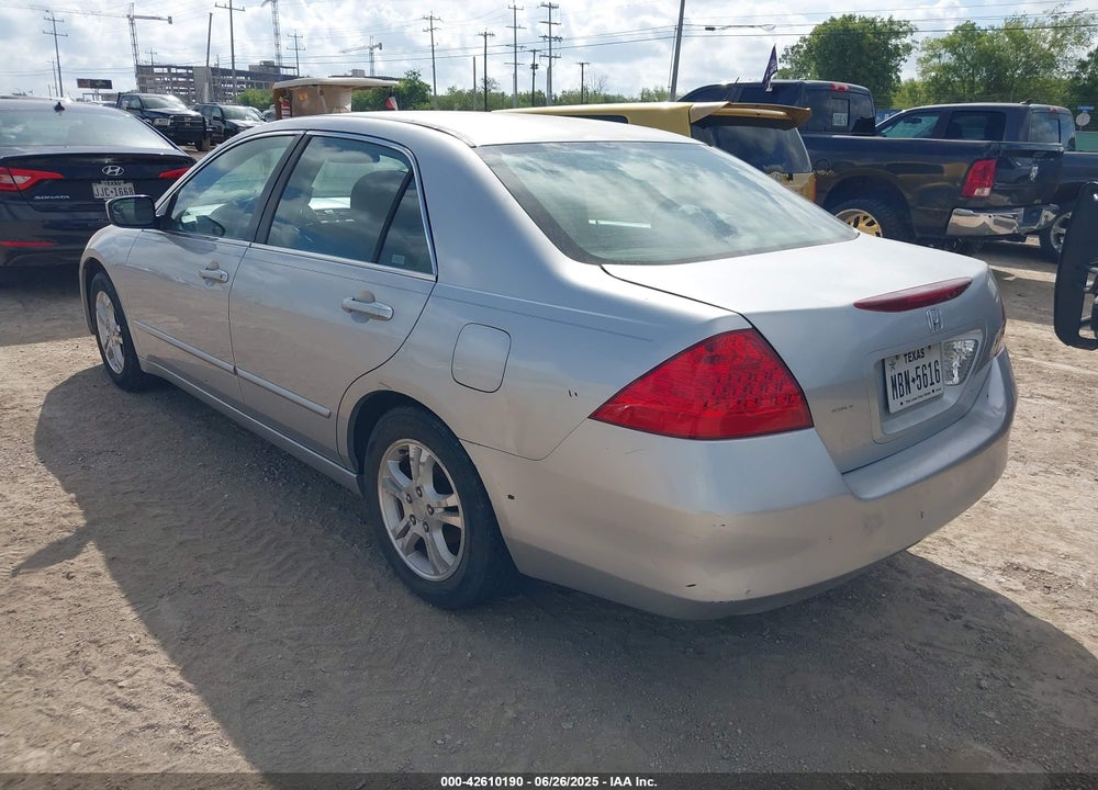 2007 HONDA ACCORD VIN: 1HGCM55727A222548