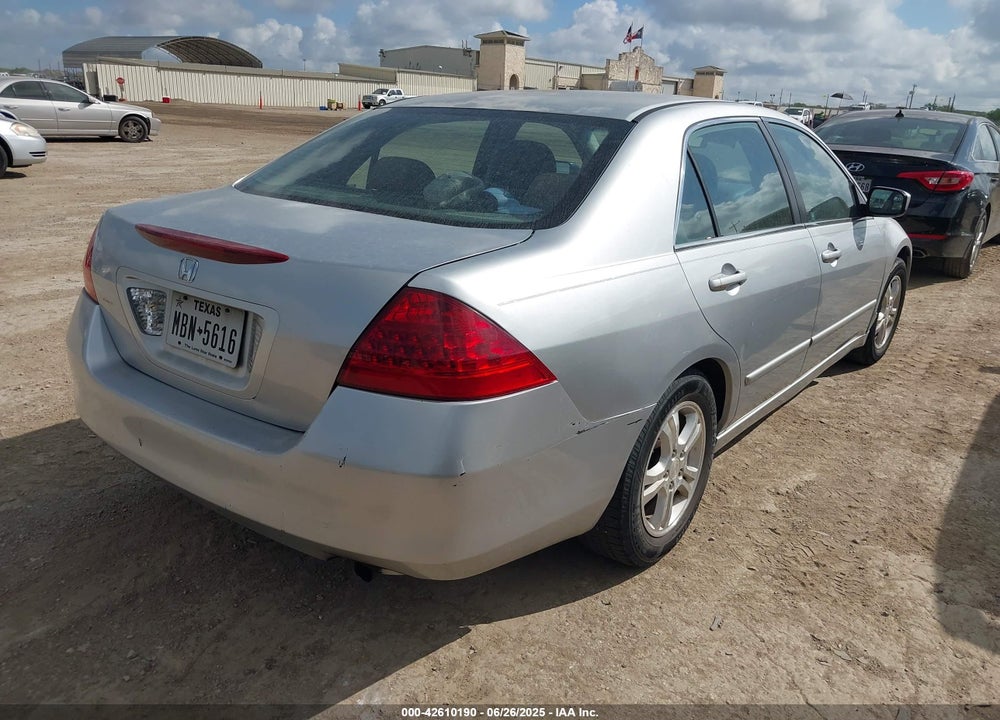 2007 HONDA ACCORD VIN: 1HGCM55727A222548