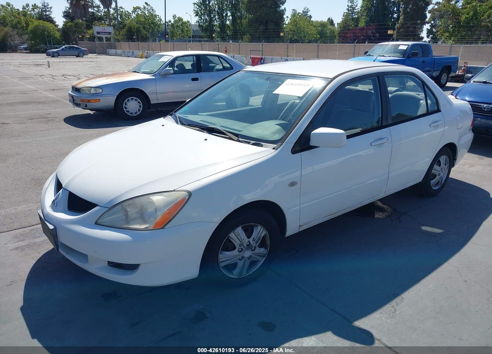 2005 MITSUBISHI LANCER ES VIN: JA3AJ26E25U026999