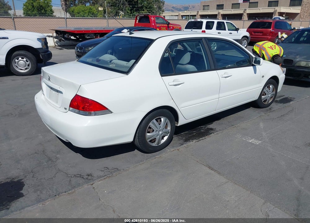 2005 MITSUBISHI LANCER ES VIN: JA3AJ26E25U026999