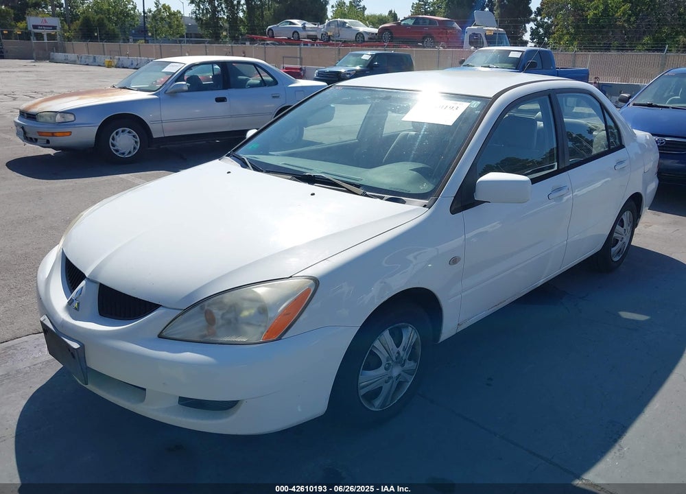 2005 MITSUBISHI LANCER ES VIN: JA3AJ26E25U026999