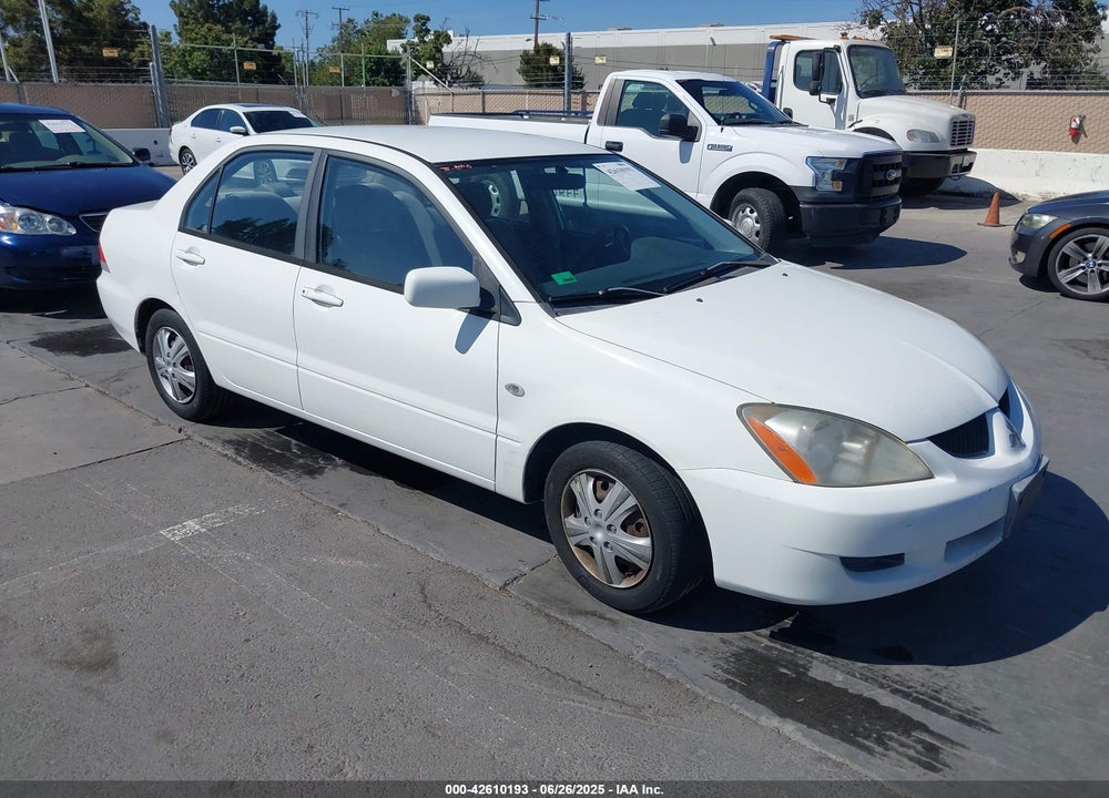 2005 MITSUBISHI LANCER ES VIN: JA3AJ26E25U026999