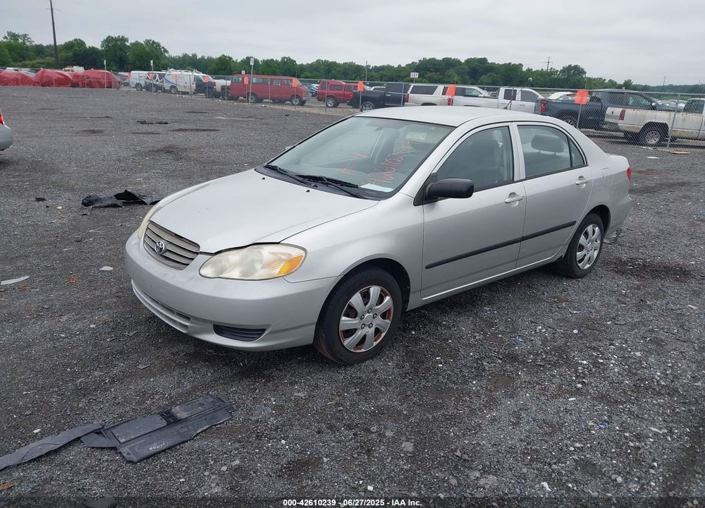 2004 TOYOTA COROLLA CE VIN: JTDBR32E042045197