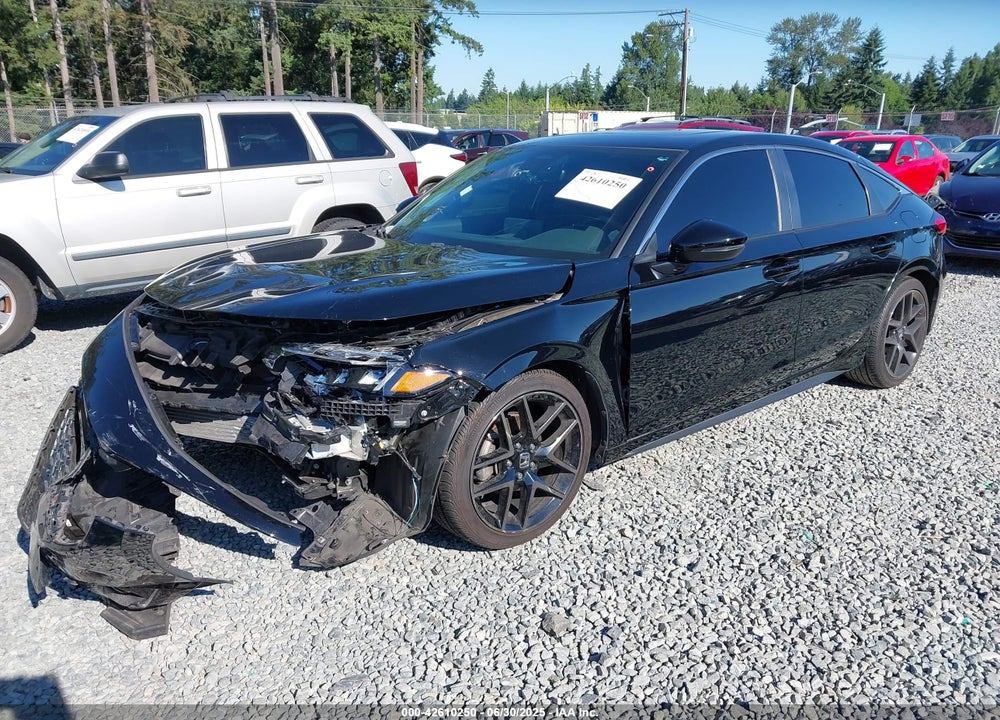 2022 HONDA CIVIC VIN: 19XFL1G80NE009718