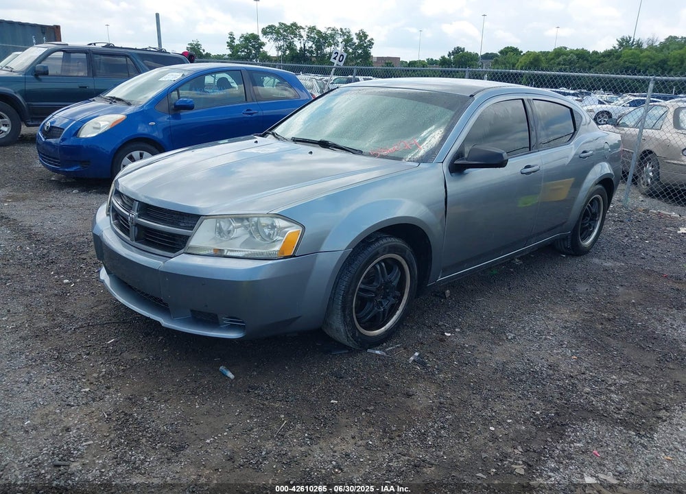 2008 DODGE AVENGER VIN: 1B3LC46K98N586024