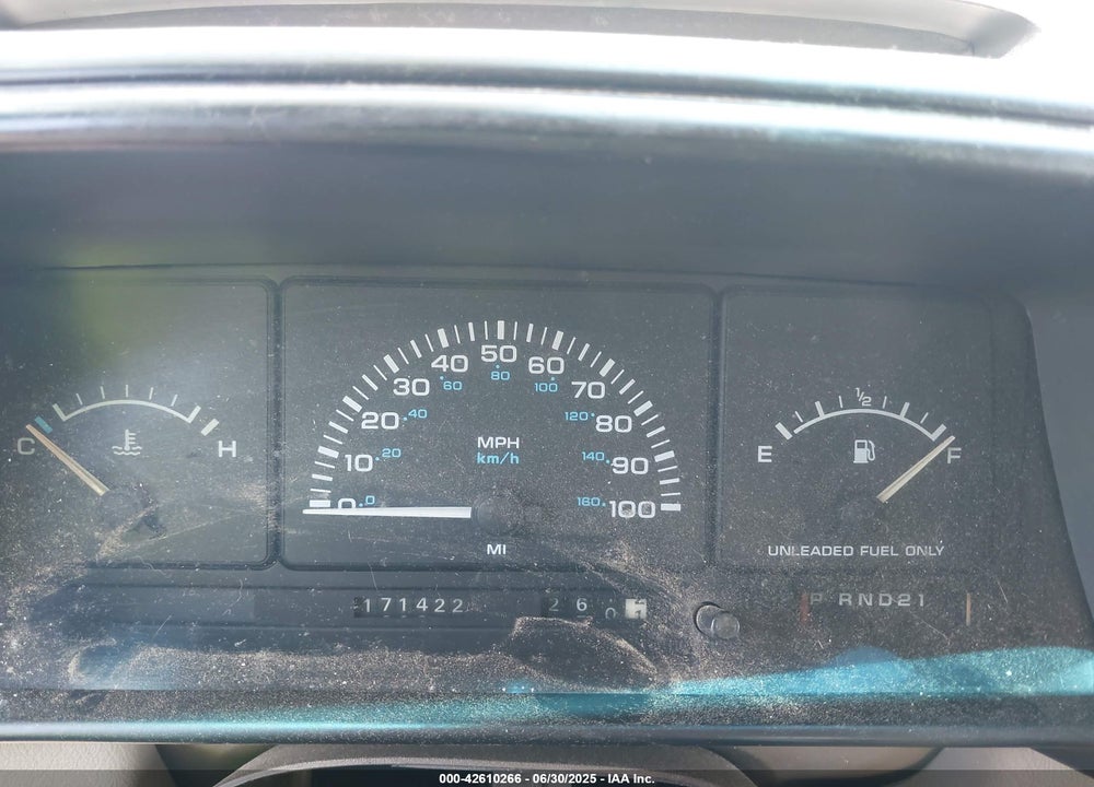 1995 DODGE CARAVAN VIN: 2B4FH25K7SR233839