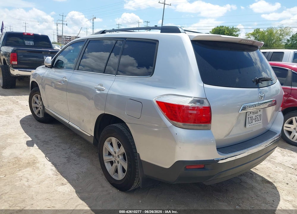 2012 TOYOTA HIGHLANDER VIN: 5TDZA3EH0CS030136