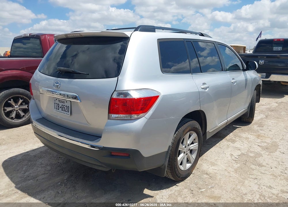 2012 TOYOTA HIGHLANDER VIN: 5TDZA3EH0CS030136