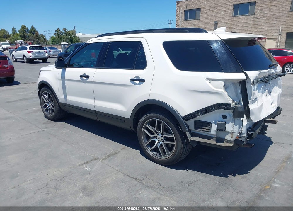 2017 FORD EXPLORER VIN: 1FM5K8GT0HGD56395
