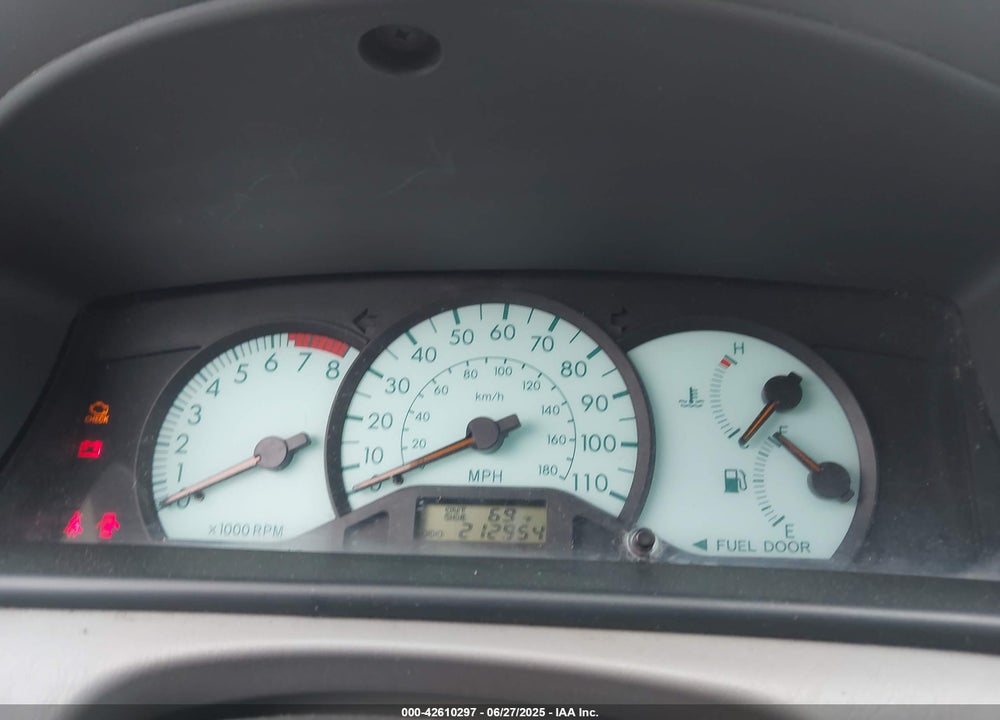 2004 TOYOTA COROLLA LE VIN: JTDBR38E842048307