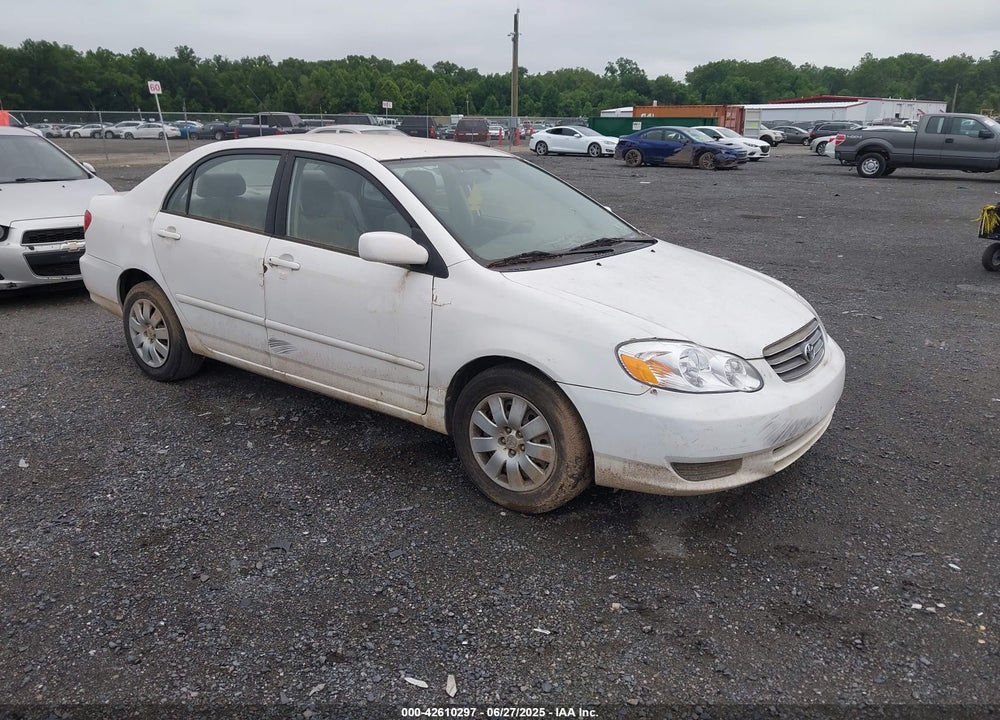 2004 TOYOTA COROLLA LE VIN: JTDBR38E842048307