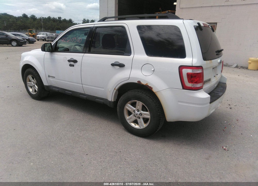 2011 FORD ESCAPE HYBRID VIN: 1FMCU5K39BKC06037