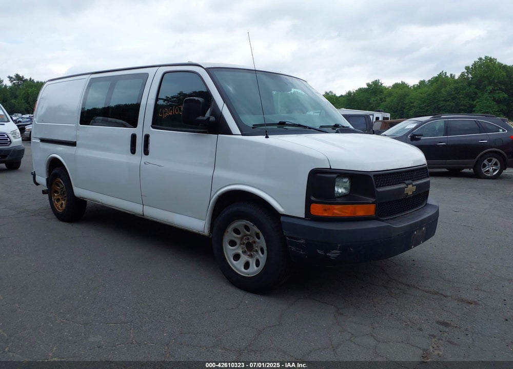 2013 CHEVROLET EXPRESS 1500 WORK VAN VIN: 1GCSGAFX2D1162792