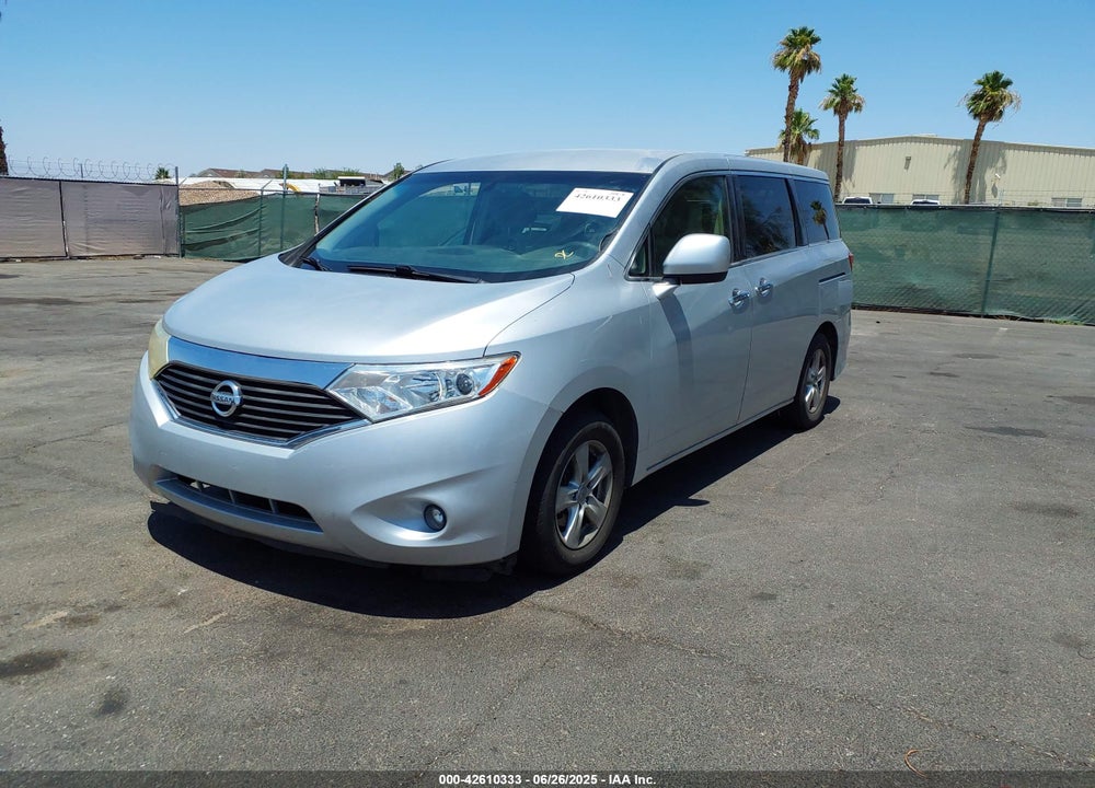 2012 NISSAN QUEST SV VIN: JN8AE2KP0C9044029