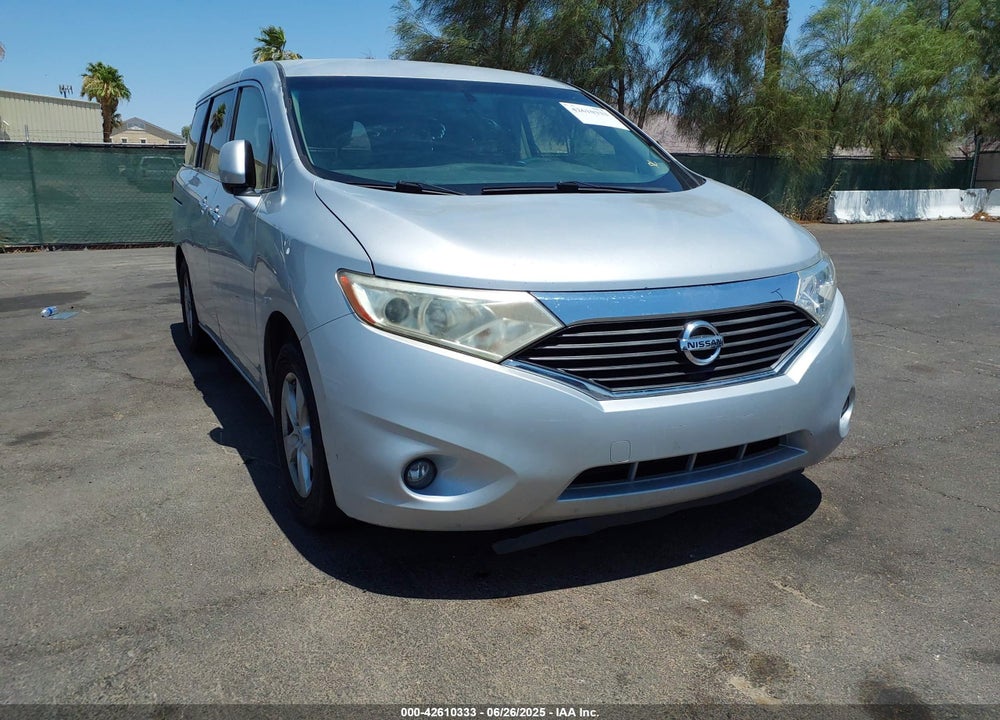 2012 NISSAN QUEST SV VIN: JN8AE2KP0C9044029