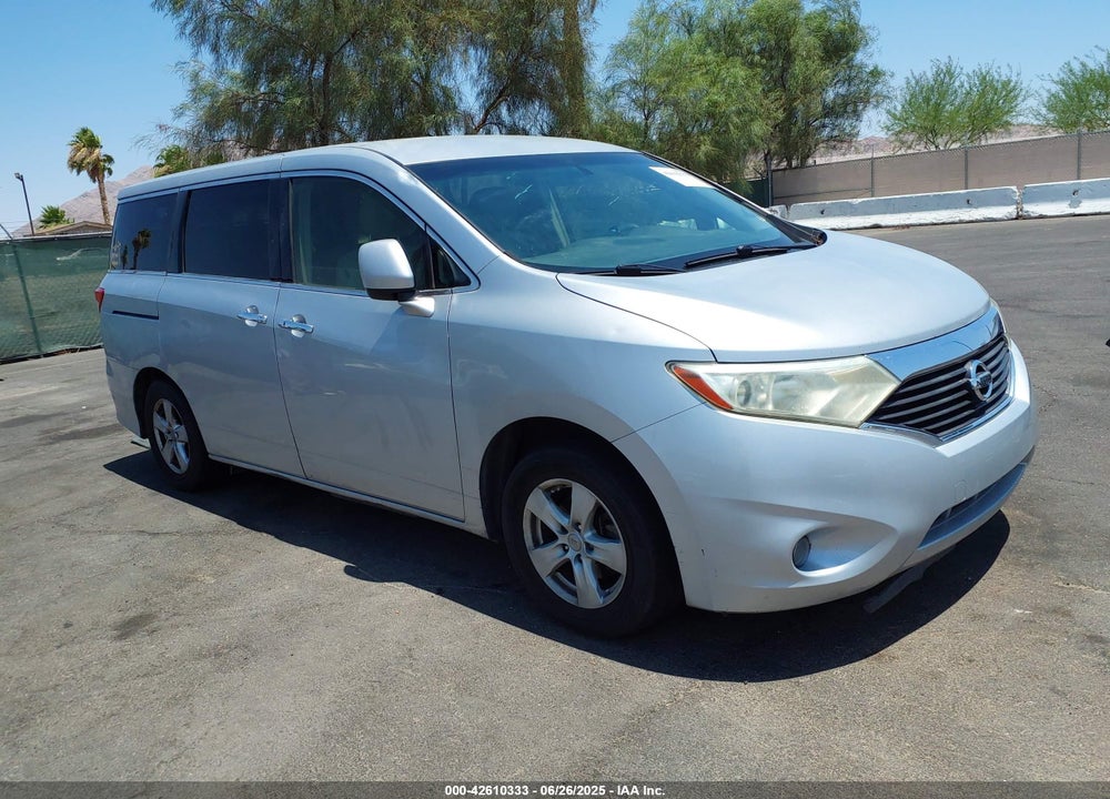 2012 NISSAN QUEST SV VIN: JN8AE2KP0C9044029