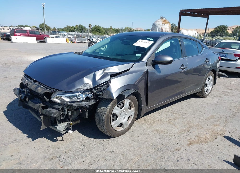 2021 NISSAN SENTRA VIN: 3N1AB8BV3MY244827