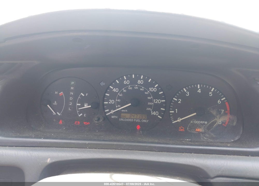 1997 TOYOTA CAMRY LE VIN: 4T1BG22K7VU824880