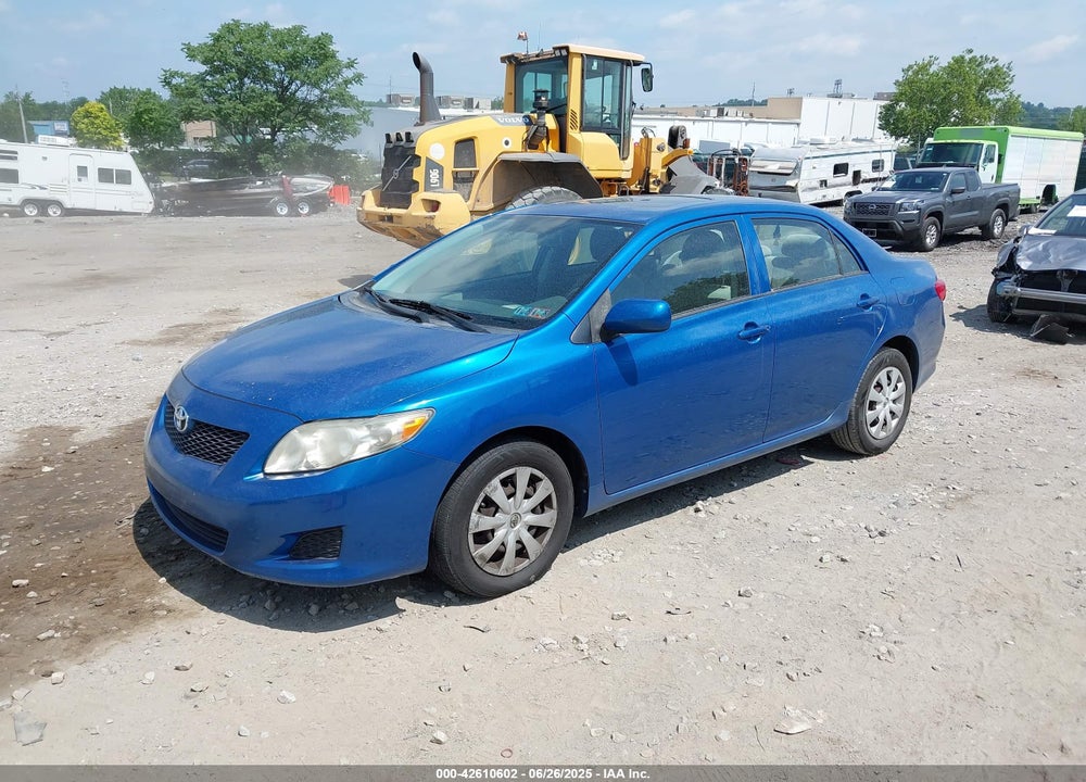2009 TOYOTA COROLLA VIN: 2T1BU40E29C092201