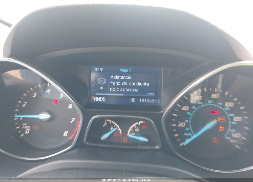 2013 FORD ESCAPE VIN: 1FMCU0GX7DUD19135