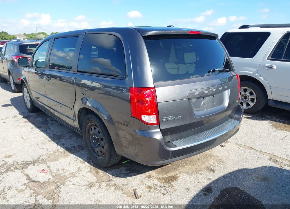 2016 DODGE GRAND CARAVAN VIN: 2C4RDGBG7GR387452