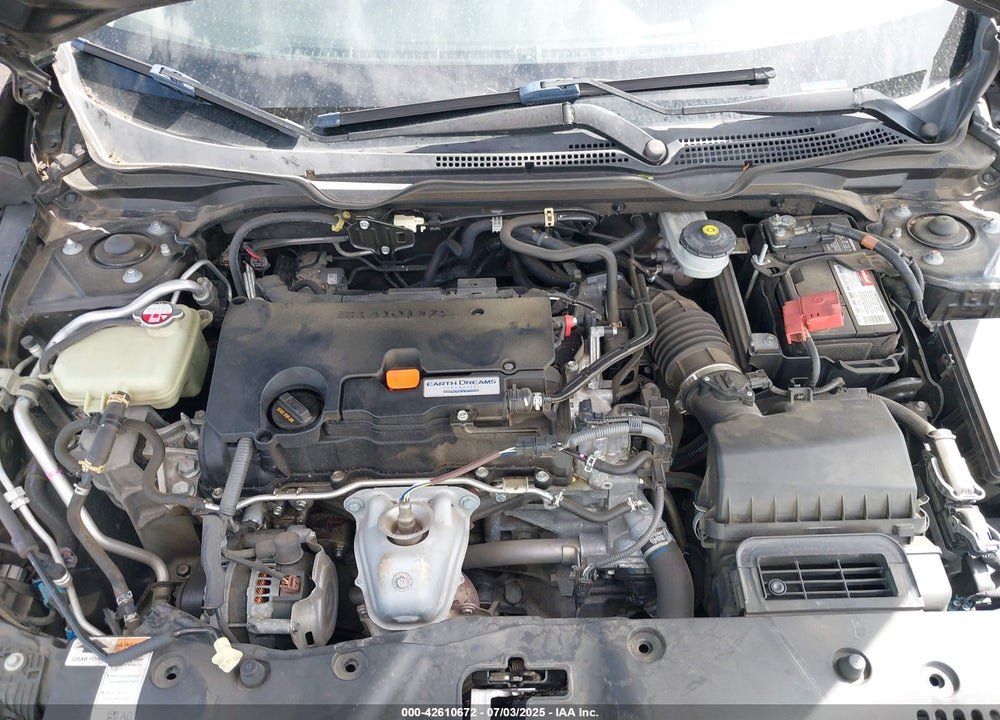 2016 HONDA CIVIC VIN: 19XFC2F5XGE081011