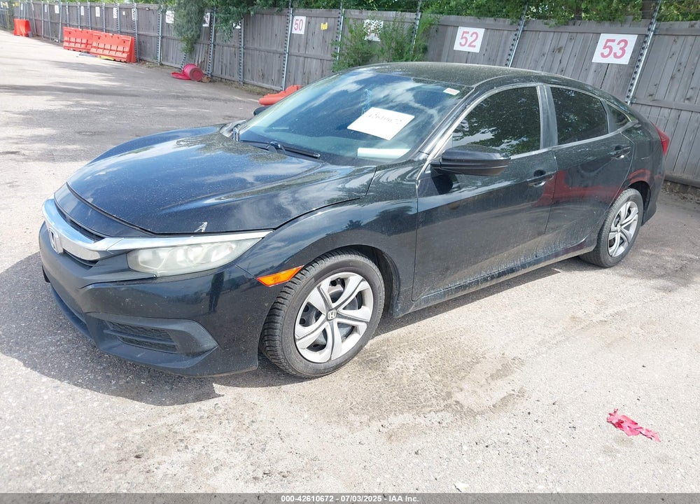 2016 HONDA CIVIC VIN: 19XFC2F5XGE081011