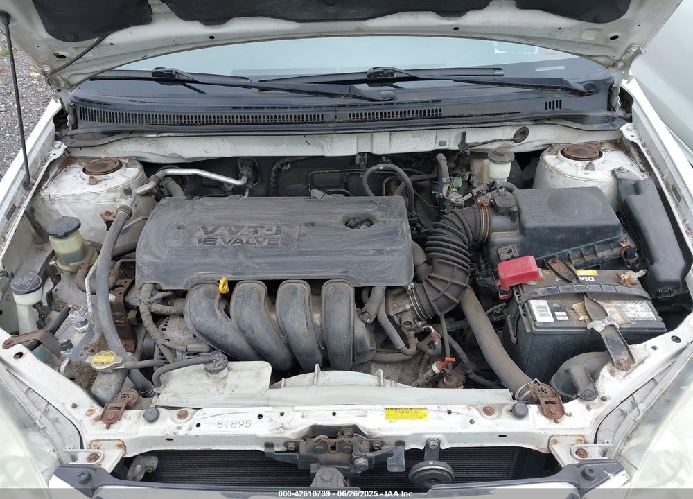 2005 TOYOTA COROLLA LE VIN: 2T1BR32EX5C504772