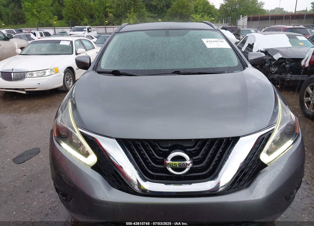 2018 NISSAN MURANO VIN: 5N1AZ2MH9JN131482