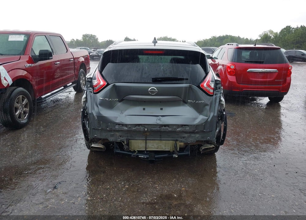 2018 NISSAN MURANO VIN: 5N1AZ2MH9JN131482