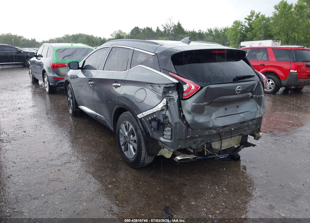 2018 NISSAN MURANO VIN: 5N1AZ2MH9JN131482