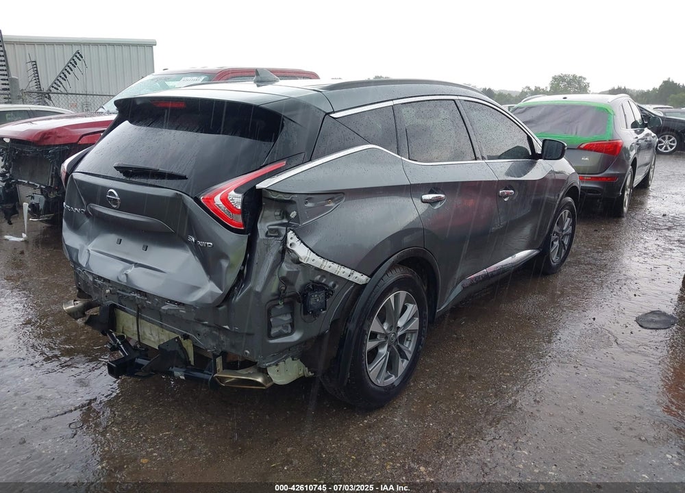 2018 NISSAN MURANO VIN: 5N1AZ2MH9JN131482