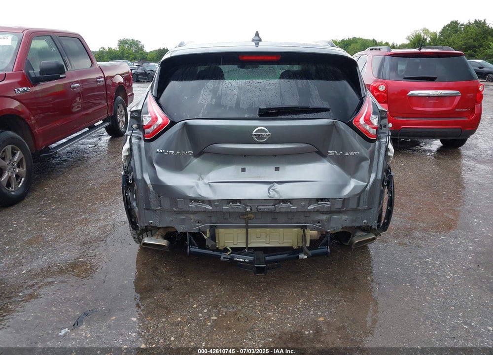 2018 NISSAN MURANO VIN: 5N1AZ2MH9JN131482