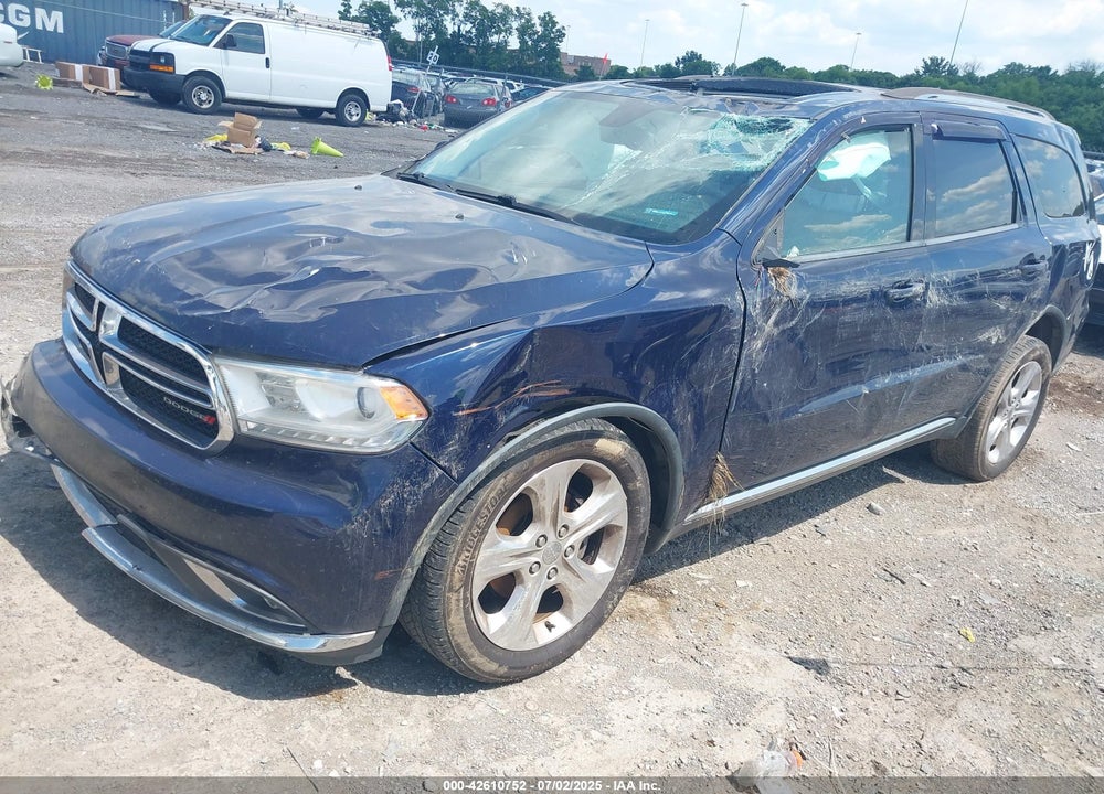 2014 DODGE DURANGO VIN: 1C4RDHDG0EC502286