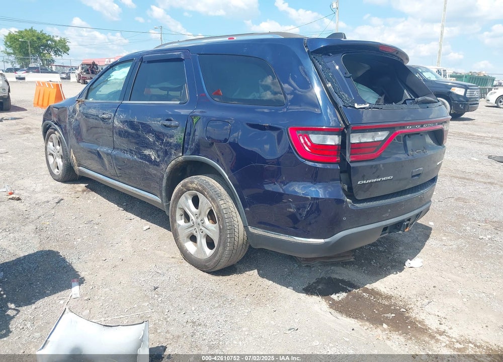 2014 DODGE DURANGO VIN: 1C4RDHDG0EC502286