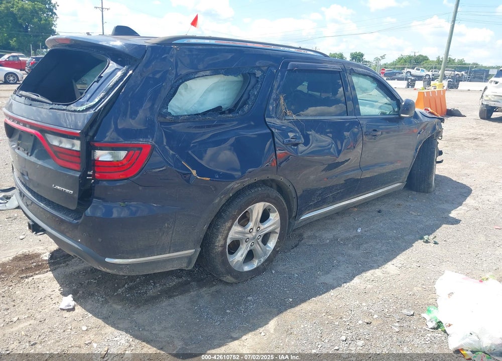 2014 DODGE DURANGO VIN: 1C4RDHDG0EC502286