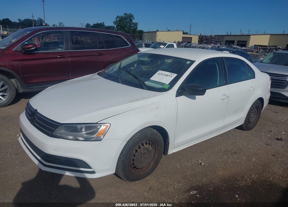 2015 VOLKSWAGEN JETTA VIN: 3VW2K7AJ4FM327068