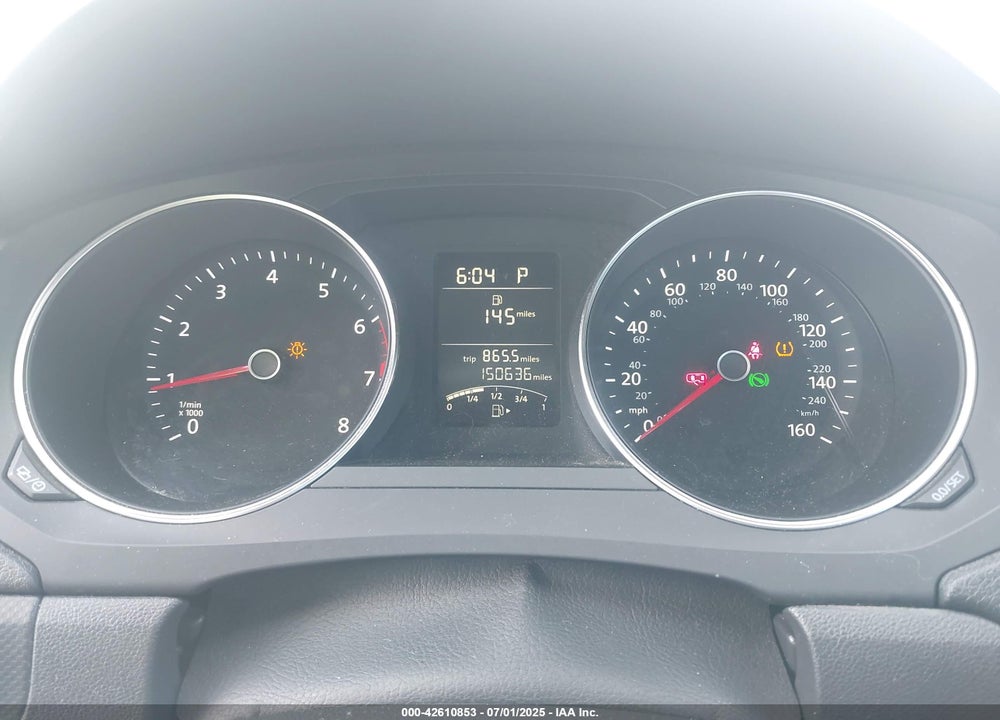 2015 VOLKSWAGEN JETTA VIN: 3VW2K7AJ4FM327068