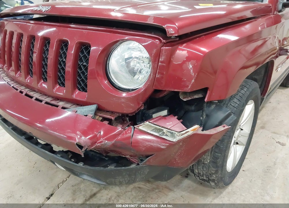 2012 JEEP PATRIOT LATITUDE VIN: 1C4NJRFBXCD659278